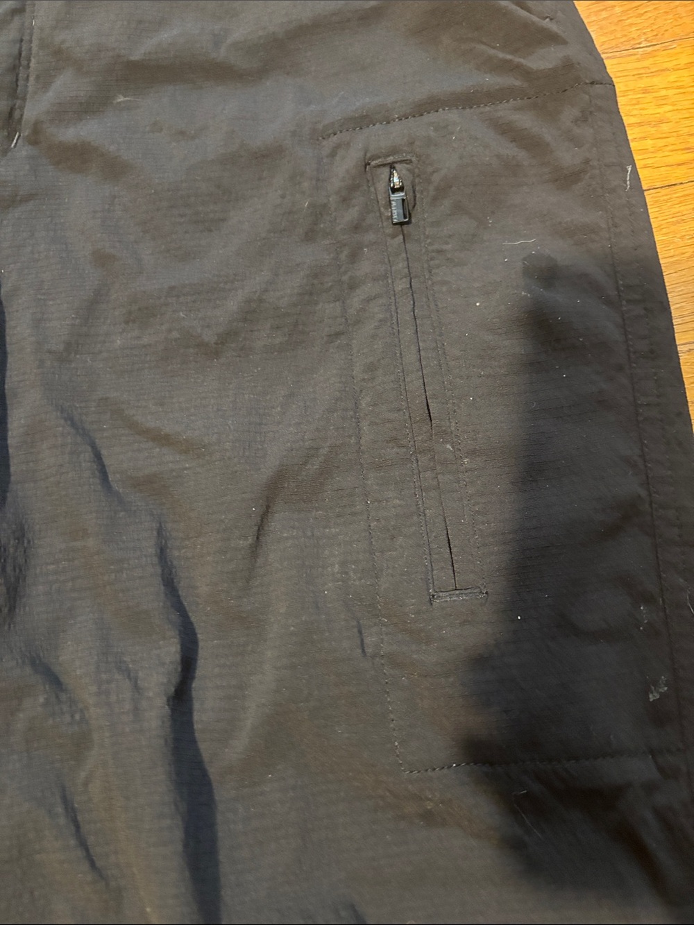 Athleta Black Women's tech Pants with Cargo Pocket - Picture 5 of 9
